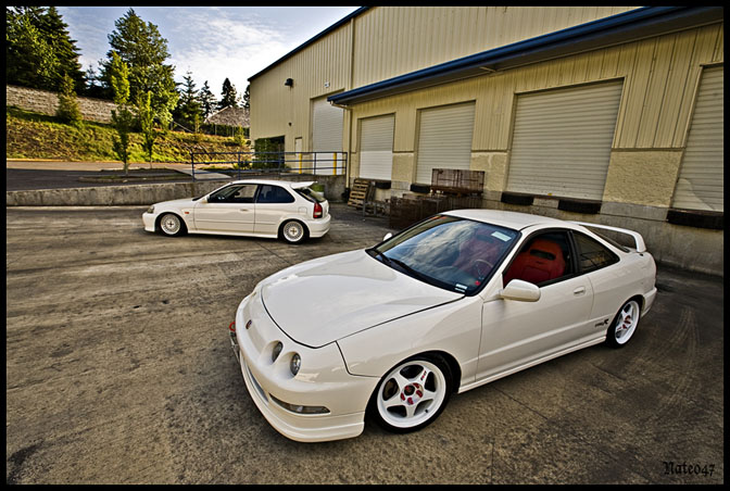 Championship white is my favorite color for the ek and dc Type R's Gotta 